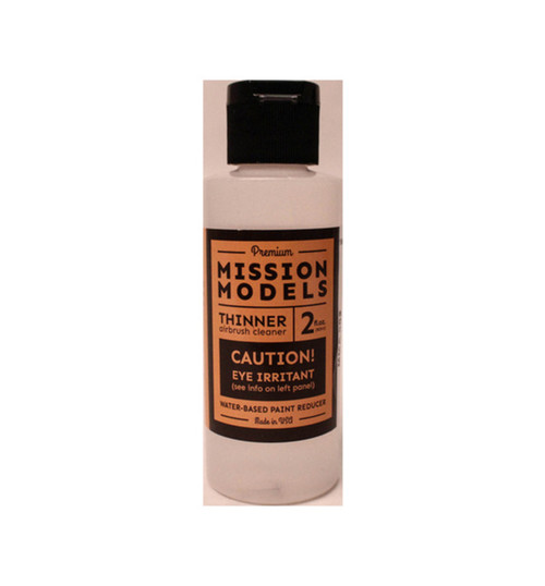 Mission Models RC Paint 2 Oz Bottle Thinner / Reducer MIOMMA-002