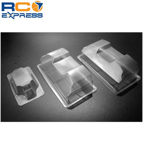 Leadfinger Racing Clear Front and Rear Wings fits Associated 14b LFRW5072