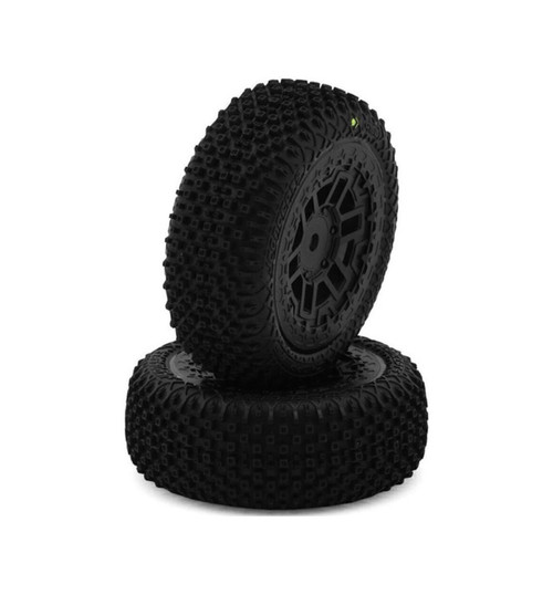 JConcepts Arrma Typhon Grom Choppers Pre-Mounted Tires (2) (Yellow JCO4160-30912