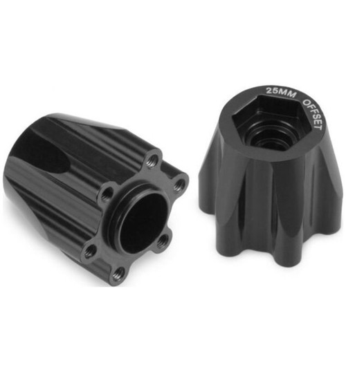 JConcepts Tribute Wheel Aluminum 12mm Hex Wheel Adaptor (2) JCO2401