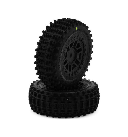 JConcepts Arrma Typhon Grom Magma Pre-Mounted Tires (2) (Yellow) JCO4159-30912