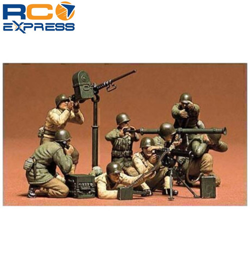 Tamiya 1/35 U.S. Gun And Mortar Team Plastic Model Kit TAM35086