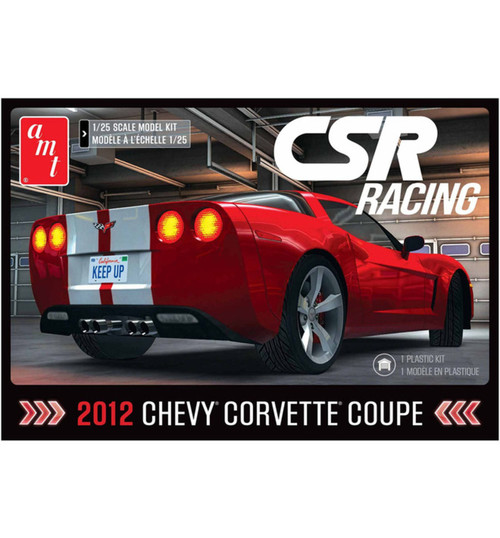 AMT 2012 Corvette Coupe CSR Racing Plastic Model Kit AMT1551M