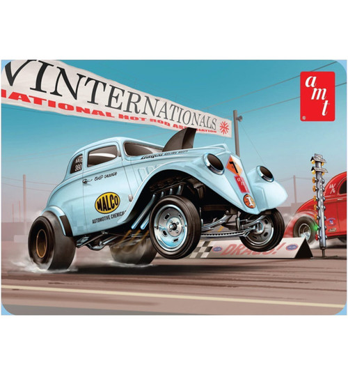 AMT 1933 Willys Gasser Ohio George w/Tin Packaging AMT1513