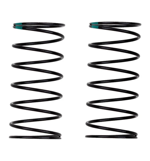 Associated 13mm Front Shock Springs Green 3.1 lb/in L44 7.5T 1.2D ASC91939