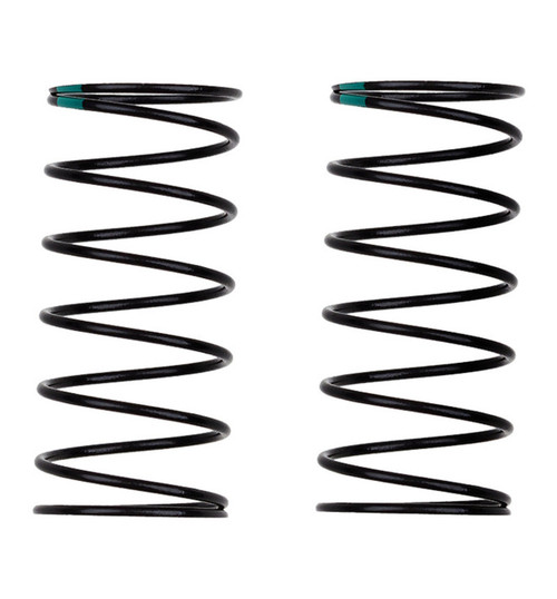 Associated 13mm Front Shock Springs Green 3.1 lb/in L44 7.5T 1.2D ASC91939