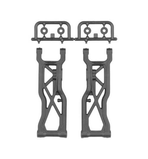 Associated RC10T84 FT Carbon Rear Suspension Arms 98.5mm ASC92613