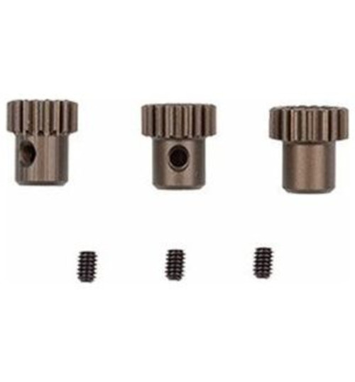 Associated Rc28r Ft Aluminum 1:28 Pinion Gear Set 15-17 Tooth 64p ASC21692