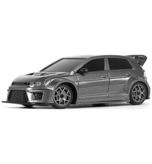 BlackZon Myte R 1/43 Race Car - Grey  BZN548101