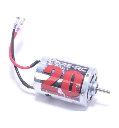 Core RC CORE 20 Silver Can Brushed 540 Motor  CR729