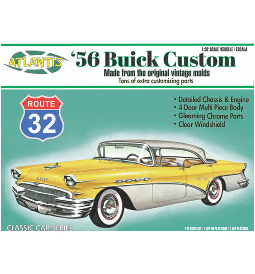 Atlantis Models 1/32 1956 Buick Century Customizing Plastic Model Kit AANH1230