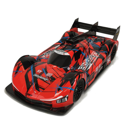 Bittydesign 499t Hypercar 1/10 Body (Clear) (190mm) light weight BDYLMH-190499T