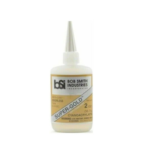 Bob Smith Industries Super-Gold 2 Ounce Foam Safe Ca Glue BSI123