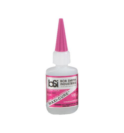 Bob Smith Industries Maxi-Cure Extra Thick Ca Glue 1/2oz BSI111