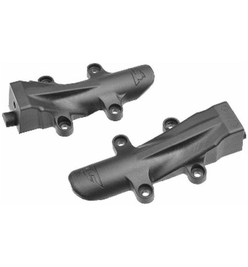 Corally Chassis Brace Tube Cover, Front/Rear, 1 Set, for Kagama COR00180-951