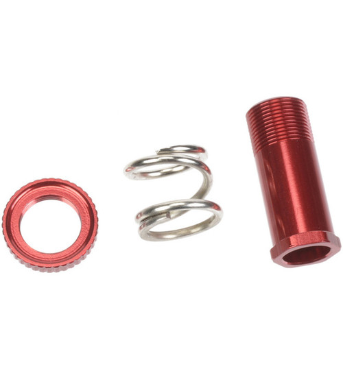 Corally Servo Saver Tube + Nut + Spring - Aluminium - 1 Set COR00230-0102
