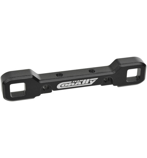Corally Suspension Arm Mount Hd, Re-Re, 8mm, Aluminum, Black COR00180-873