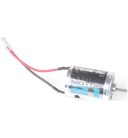 Core RC 21 Silver Can Brushed 540 Motor CR711