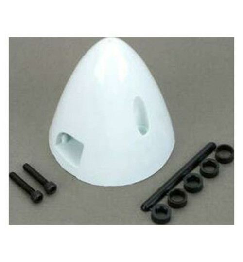 DU-BRO White 1-3/4 Inch 2-Blade Spinner DUB266