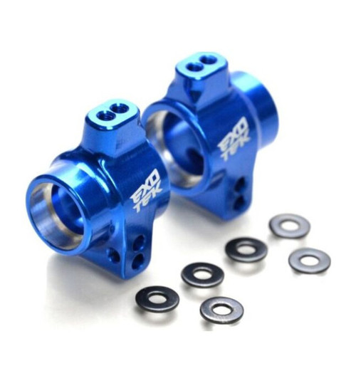 Exotek Associated Pro2 SC10 Rb10 Sr10 B5 Hd Rear Hub Set 7075 alum EXO2384