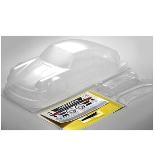 Exotek Stuttgart 1/12 Body, Clear Lexan, for Losi Nascars or 225mm Whee EXO2357
