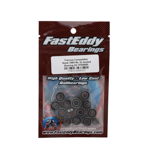 FastEddy Sealed Bearing Kit for Traxxas Slash 2wd Bl-2s TFE8985