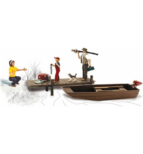 Woodland Scenics HO Family Fishing WOOA1923