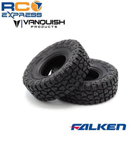 Vanquish Falken Wildpeak R/T 4.19 - 1.9 Tires 2 Red VPS10104