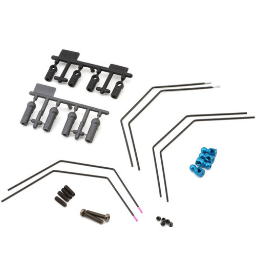 Tamiya Xv-01/Xv-02 Front & Rear Stabilizer Sway Bars Set TAM54514