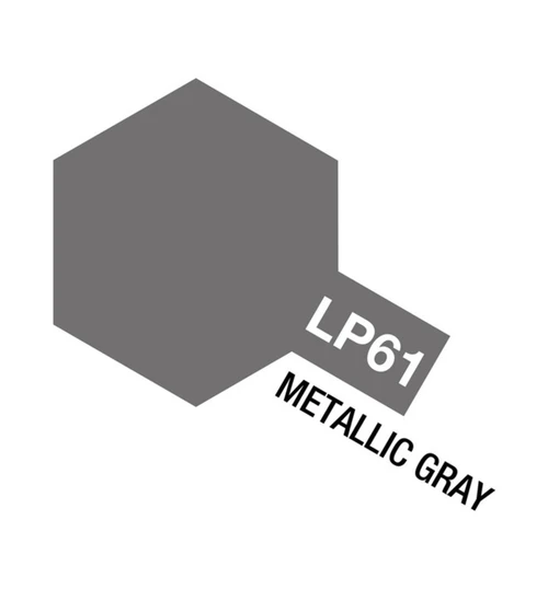 Tamiya Lacquer Paint LP-61 Metallic Gray 10 ML TAM82161