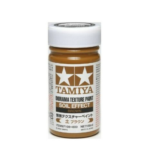 Tamiya Diorama Texture Paint 100ml Soil Effect: Brown TAM87108