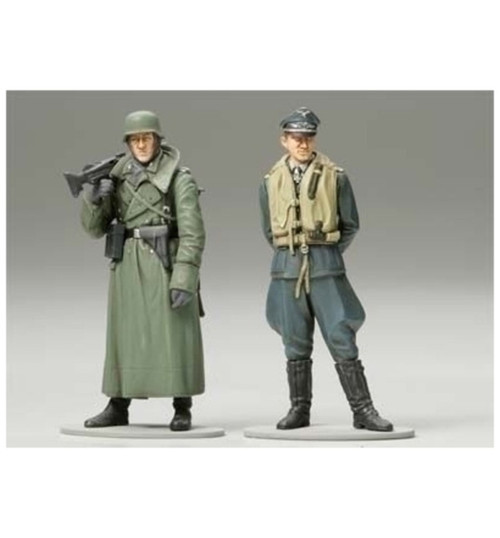 Tamiya 1/35 Wwii German Gunner & Luftwaffe Ace Pilot Figures Plastic TAM89641