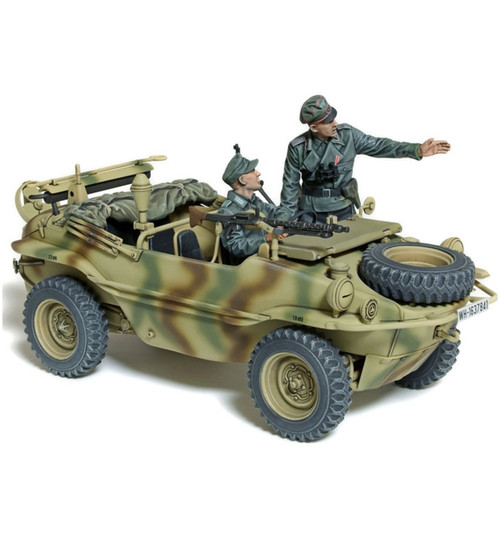 Tamiya 1/35 German Schwimmwagen Type 166 Wide Wheel Version Plastic Kit TAM35393