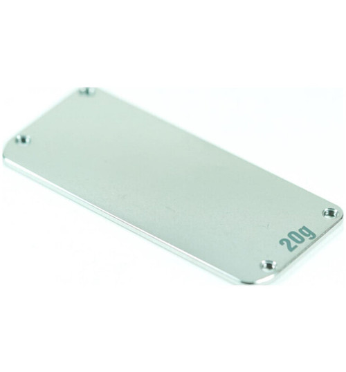 SWORKz Quality Stainless ESC/Receiver Balance Plate (20g) SW362002