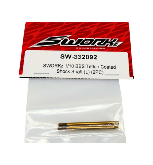 SWORKz 1/10 BBS Teflon Coated Shock Shaft (L) (2PC) SW332092