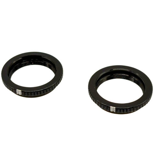 SWORKz 1/10 BBS Shock Spring Adjust Nut (BK/13mm) (2PC) SW332093