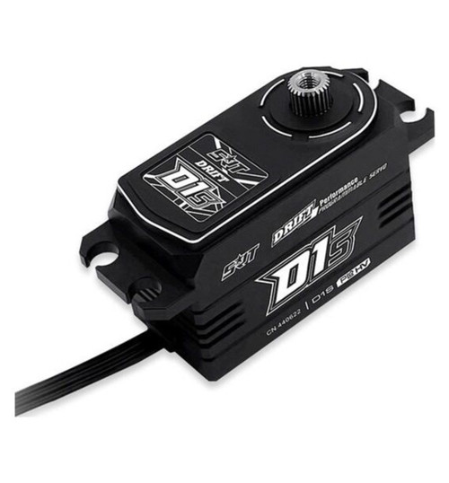 SRT-RC Low Profile Hv Coreless Digital Servo, .18sec / 256.9sec @ 8.4v SRTD1S