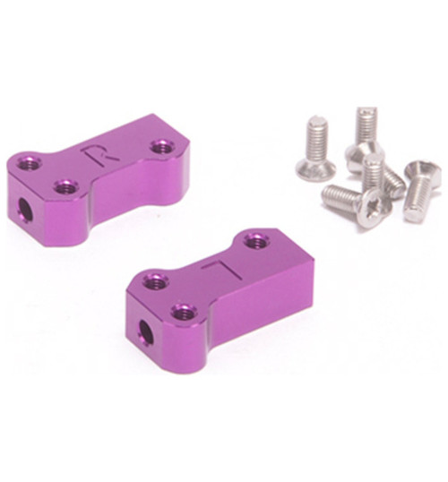 Schumacher Racing Alloy Pivot Blocks Rear 3deg A/S (pr) SCHU9133