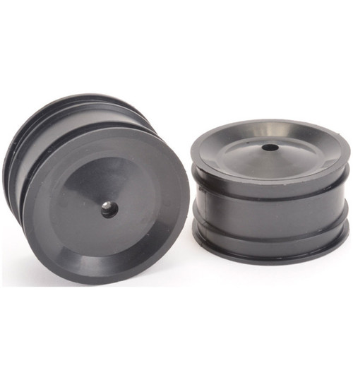 Schumacher Racing Rear Wheel Black pr - CAT XLS SCHU7181