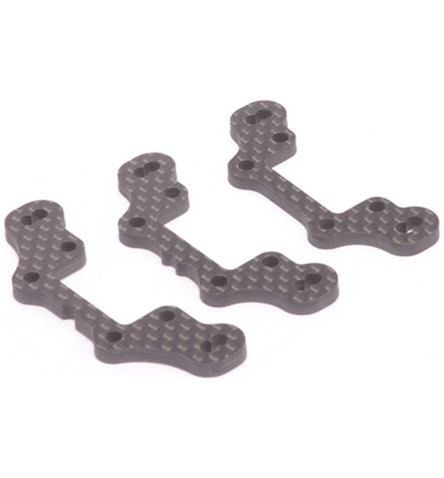 Schumacher Racing C/F STC Front Straps (3 pieces) - PB schU9410