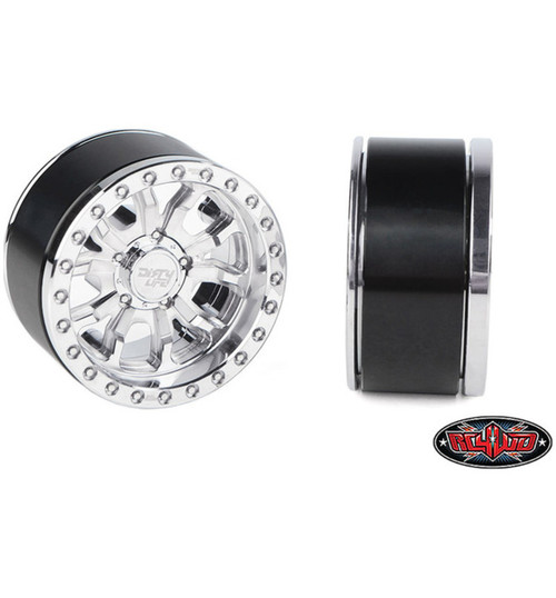 RC4WD Dirty Life 1.9 Dt-1 Aluminum Beadlock Crawler Wheels 4 RC4Z-W0059