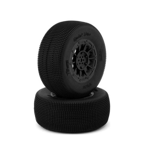 Pro-Motion Quicktime Sct 2.2 Short Course Pre-Mounted Tires Black PMT4420-T2-B-0
