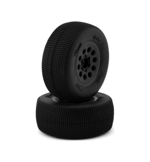 Pro-Motion Quicktime Sct 2.2 Short Course Pre-Mounted Tires Black PMT4420-T3-B-3