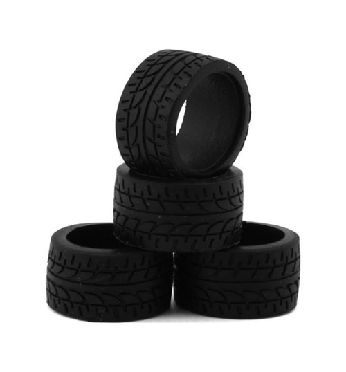 Kyosho Mini-Z 11mm Wide Racing Radial Tire (4) (10 Shore) KYOMZW38-10B