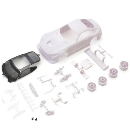 Kyosho AMG GT3 White Body Set w/Wheel KYOMZN198