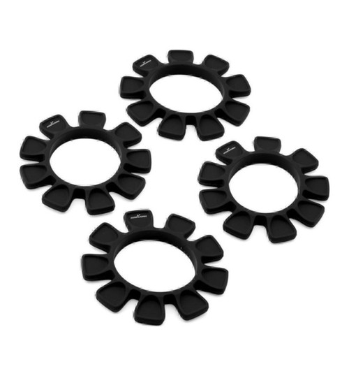 Koswork Ufo High-Strength Silicone Tire Glue Bands (Black) (4) (1/8 & KOS14605BK