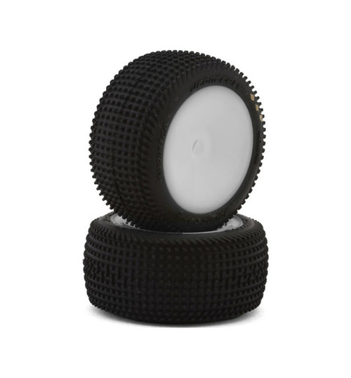JConcepts Losi Micro-B Sprinter Pre-Mounted Rear Tires (White) (2) JCO4165-15321