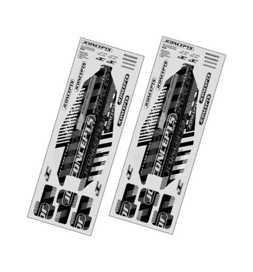 JConcepts Team Associated RC10t7 Pre-Cut Chassis Protective Sheets (2) JCO5340