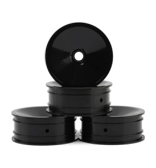 JConcepts RC10 Mono 2.2 Bearing Front Wheels (Black) (4) JCO3403B