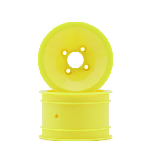 JConcepts RC10 Mono 2.0 Vintage Buggy Rear Wheels (Yellow) (2) JCO3479Y